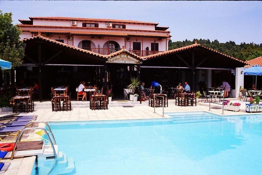 Golden Beach Koukounaries Exterior foto